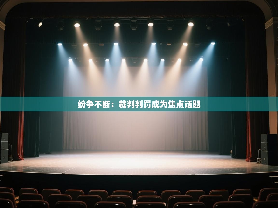 kaiyun sports-纷争不断：裁判判罚成为焦点话题  第2张